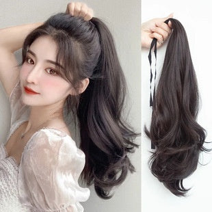 READY] Horsetail Wig Hair Wig Hair Wave Curly Hair Wig