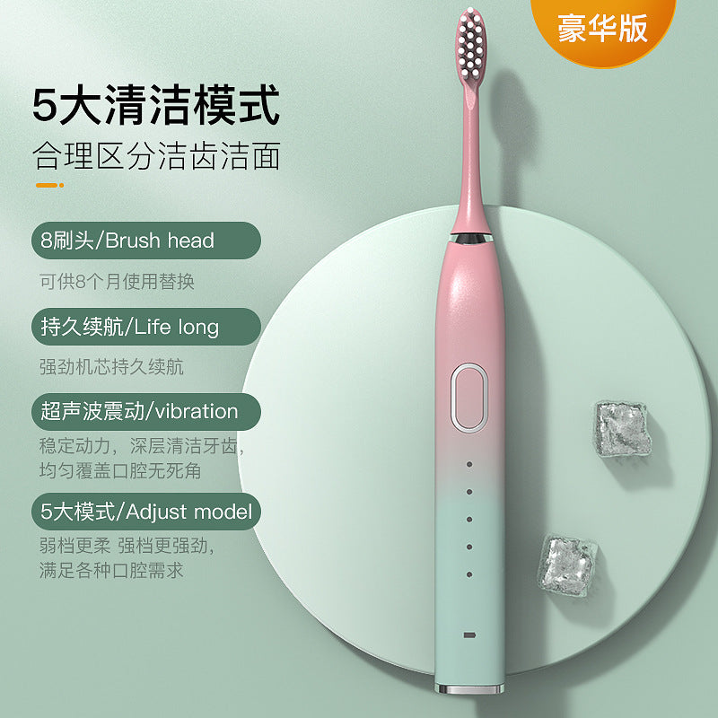 Maglev electric toothbrush, sonic smart toothbrush, household charging brush head electric toothbrush