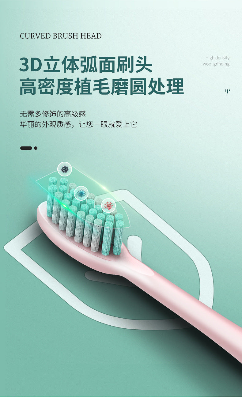 Maglev electric toothbrush, sonic smart toothbrush, household charging brush head electric toothbrush