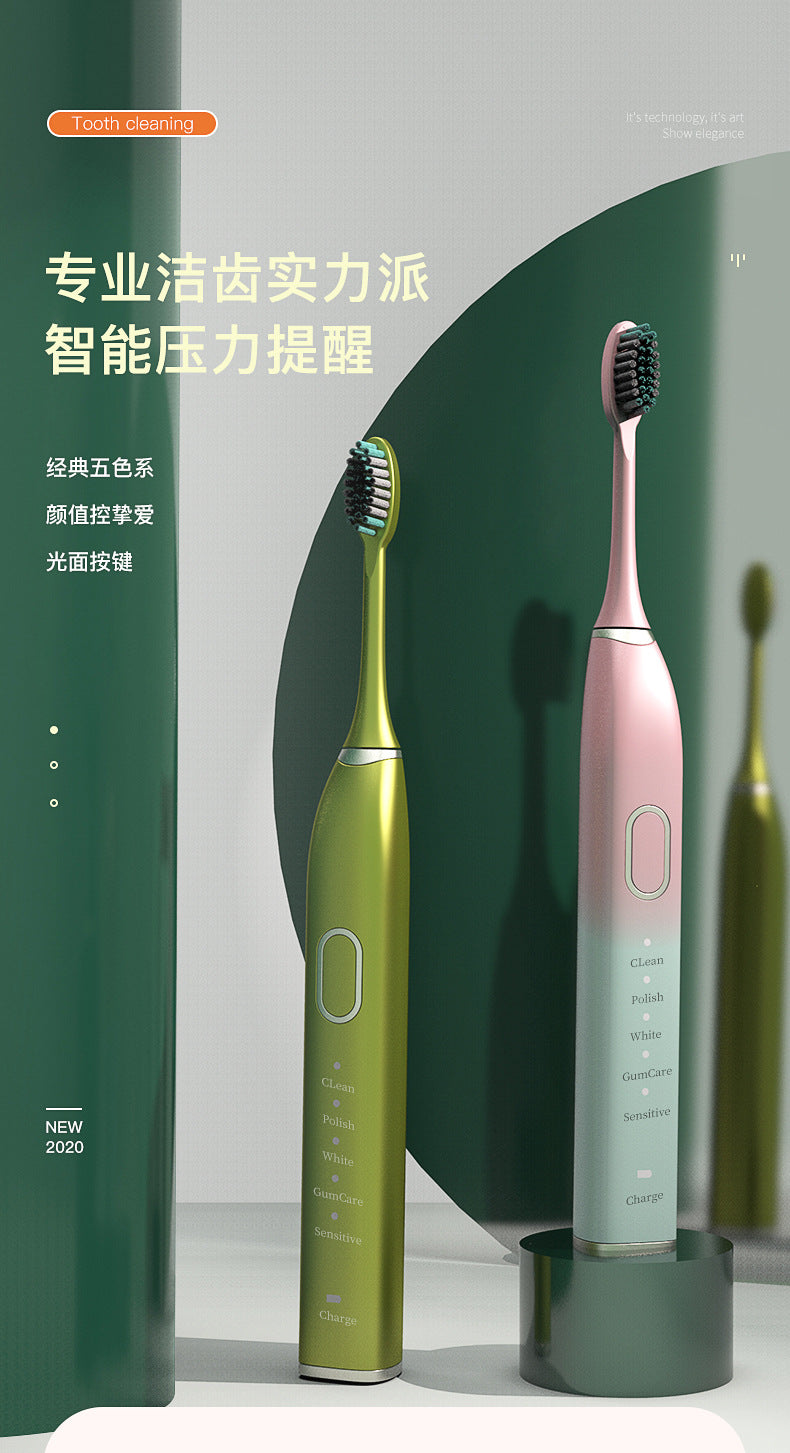 Maglev electric toothbrush, sonic smart toothbrush, household charging brush head electric toothbrush