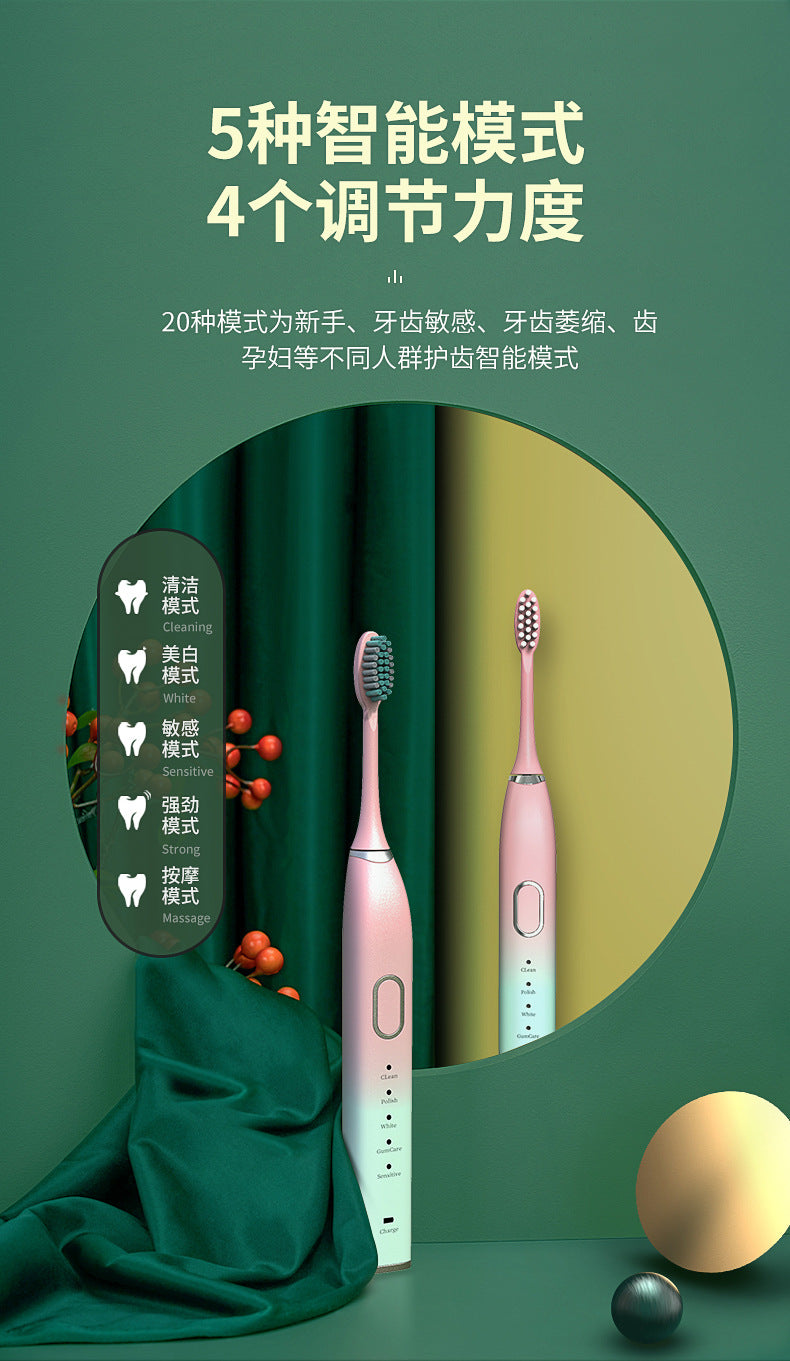 Maglev electric toothbrush, sonic smart toothbrush, household charging brush head electric toothbrush