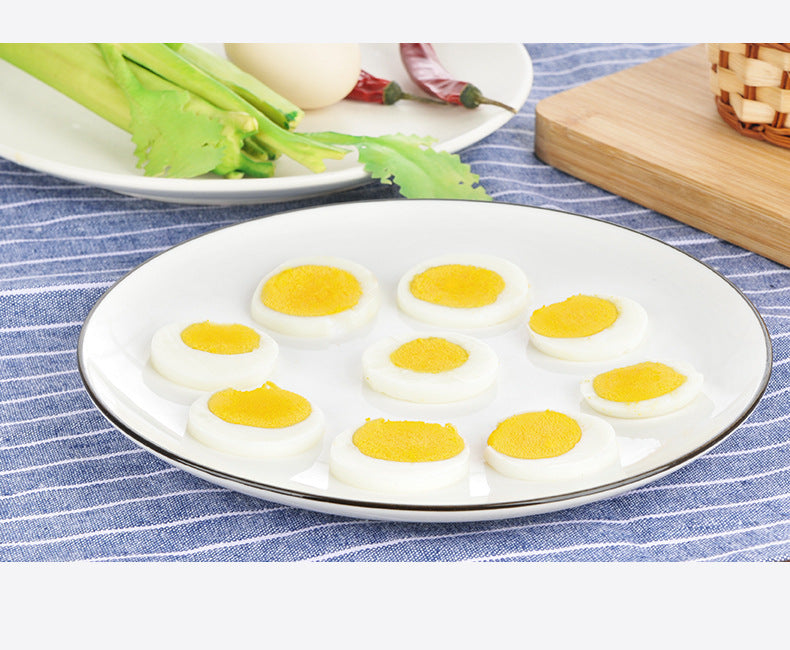 Zinc alloy egg cutter split flap Preserved egg split slicer Kitchen gadget