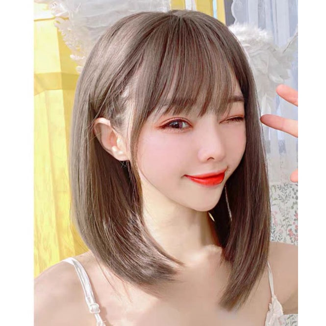 Ready stock PE3 MEDIUM WIG HAIR WIGS RAMBUT PALSU PENDEK COSPLAY WIG LORITA WIG RAMBUT PALSU PEREMPUAN