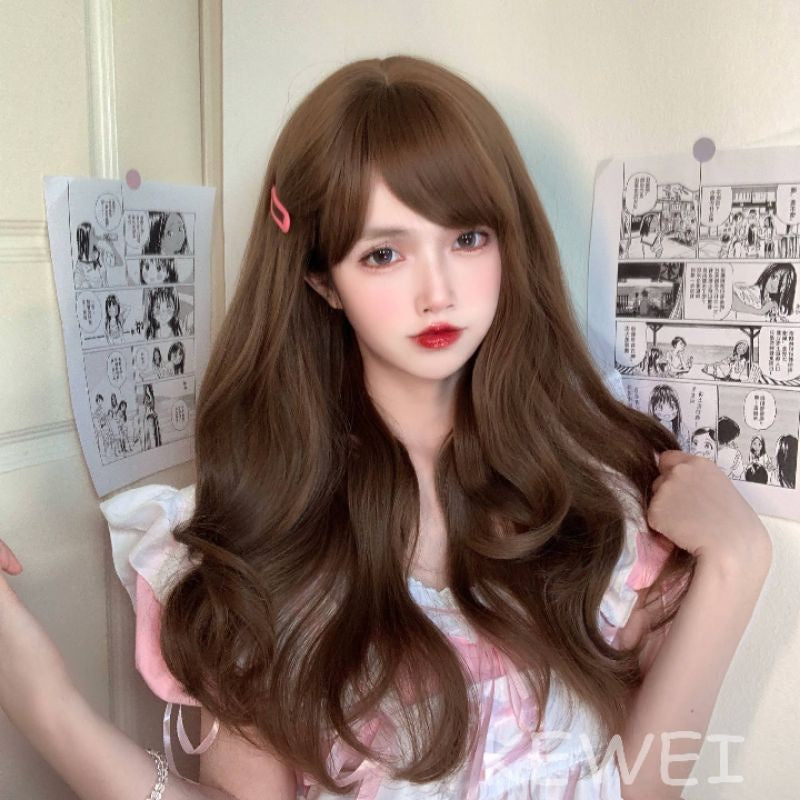 Ready stock PREMIUM WIG ANTI SHINE PB04 RAMBUT PALSU PEREMPUAN RAMBUT PANJANG LONG WIG ANTISHINE FAKE HAIR