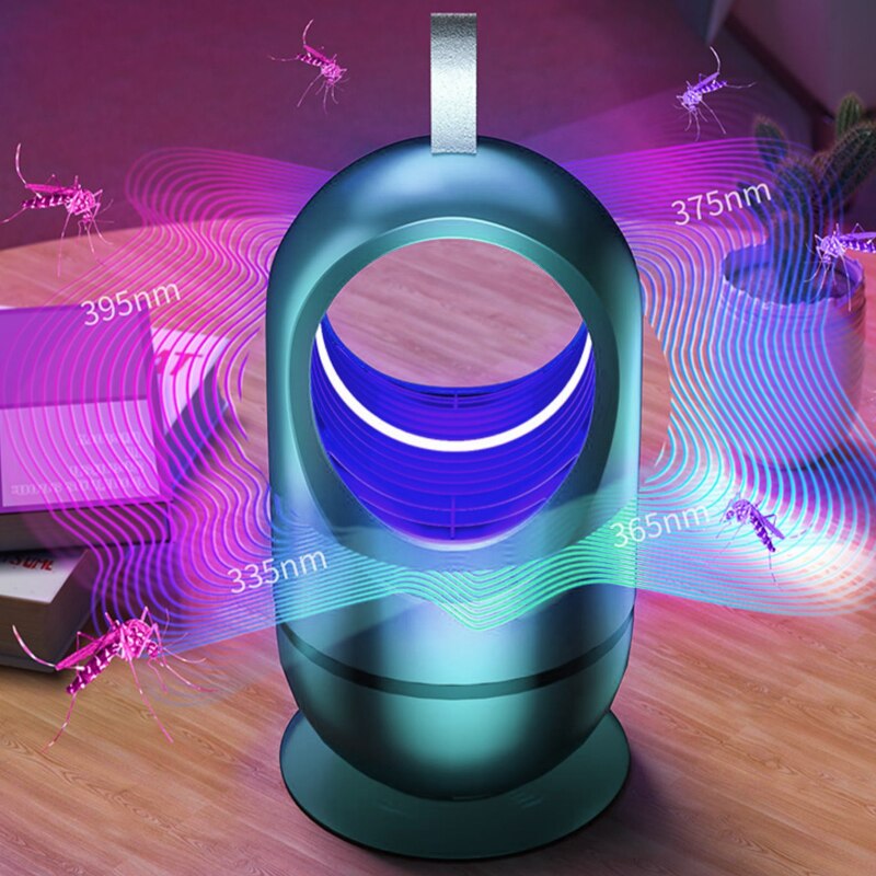 LED Mosquito Killer Lamp Indoor Electric Mute Bug Zapper Mosquito Insect Killer Safe Anti Mosquito Trap Repellent Fly Mosquito