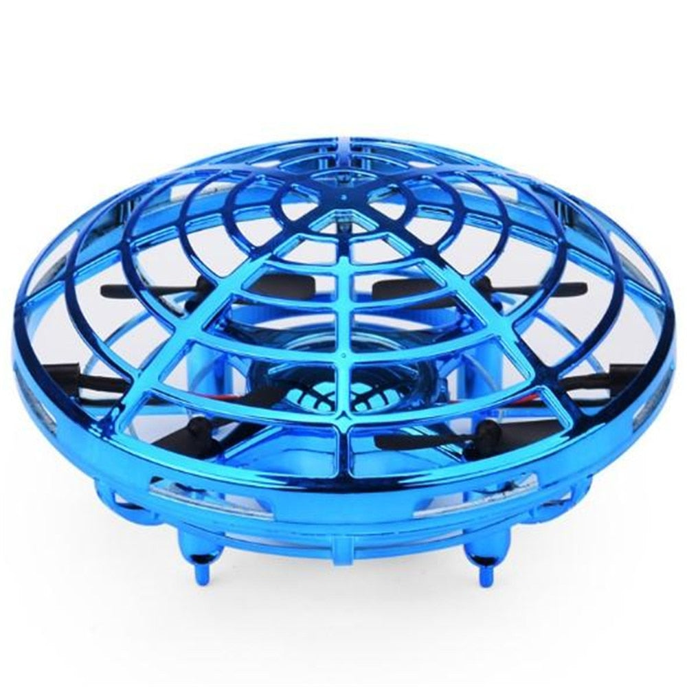 Mini Helicopter UFO RC Drone Infraed Hand Sensing Aircraft Electronic Model Quadcopter flayaball Small drohne Toys For Children