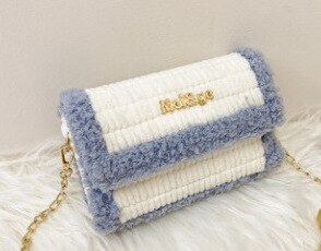 Modern DIY Weaving Bag Material Mesh Cloth Wool Bag Handmade Latch Hook Weaving Bags Practical Shoulder Bag Selfmade Accessories