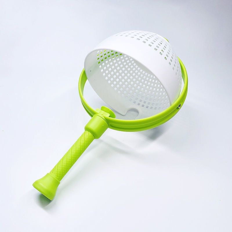 Salad draining basket, kitchen vegetable rotary drainer, washing vegetable dehydration rotator