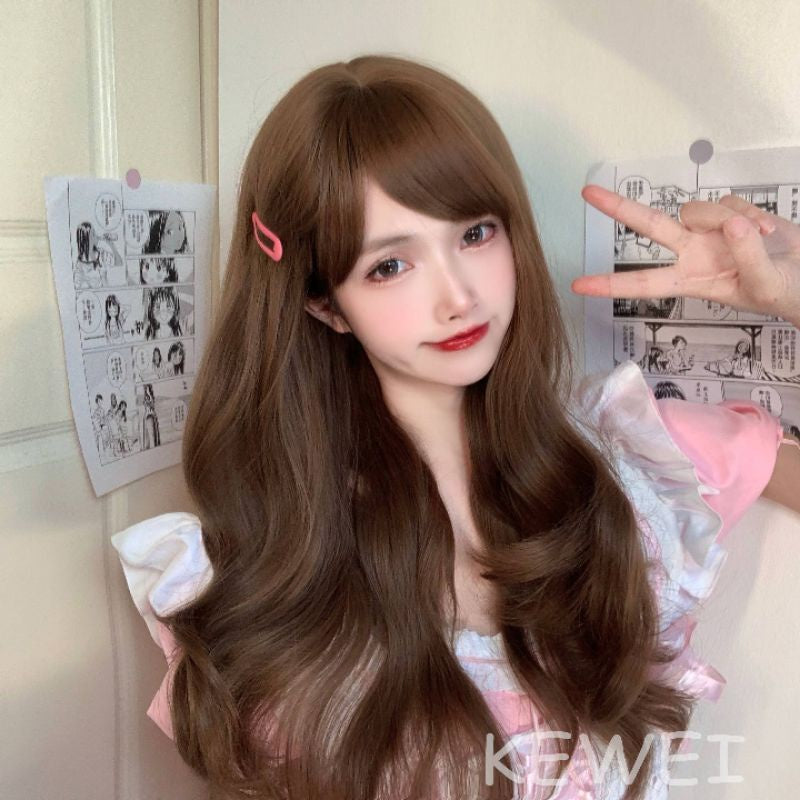 Ready stock PREMIUM WIG ANTI SHINE PB04 RAMBUT PALSU PEREMPUAN RAMBUT PANJANG LONG WIG ANTISHINE FAKE HAIR