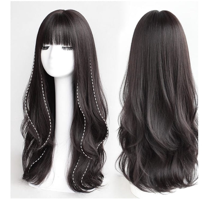 Ready stock PREMIUM WIG ANTI SHINE PB04 RAMBUT PALSU PEREMPUAN RAMBUT PANJANG LONG WIG ANTISHINE FAKE HAIR