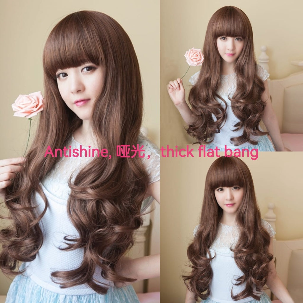 Ready stock PREMIUM WIG ANTI SHINE PB04 RAMBUT PALSU PEREMPUAN RAMBUT PANJANG LONG WIG ANTISHINE FAKE HAIR