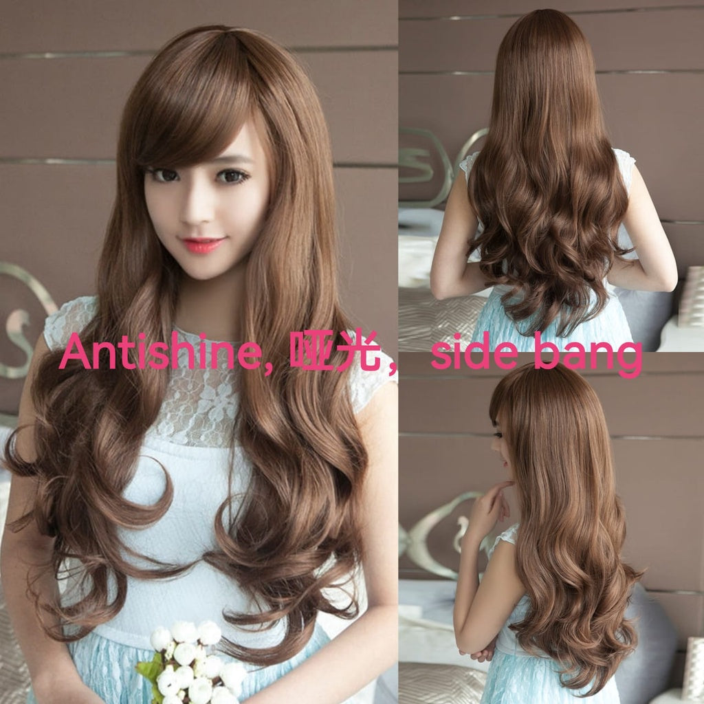 Ready stock PREMIUM WIG ANTI SHINE PB04 RAMBUT PALSU PEREMPUAN RAMBUT PANJANG LONG WIG ANTISHINE FAKE HAIR