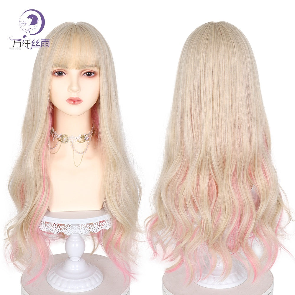 Ready stock PREMIUM WIG ANTI SHINE PB04 RAMBUT PALSU PEREMPUAN RAMBUT PANJANG LONG WIG ANTISHINE FAKE HAIR