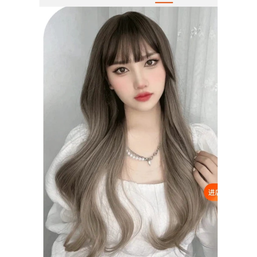 Ready stock PREMIUM WIG ANTI SHINE PB04 RAMBUT PALSU PEREMPUAN RAMBUT PANJANG LONG WIG ANTISHINE FAKE HAIR